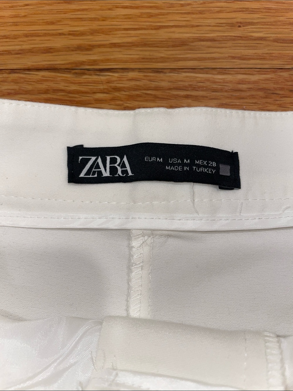 Zara white dress business shorts - Picture 2 of 5
